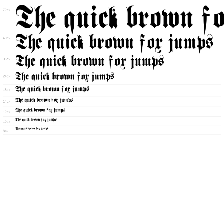 Fraktur Plain Waterfall