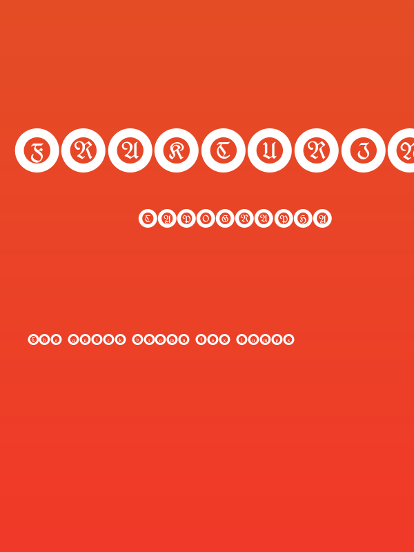 FrakturInRings Poster