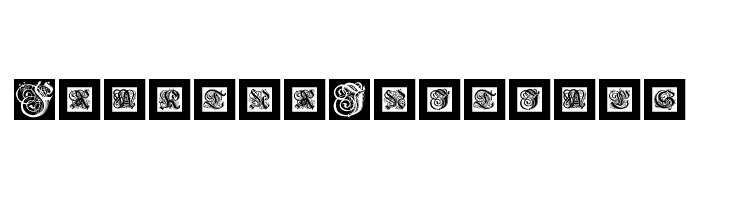 FrakturInitials07 Font