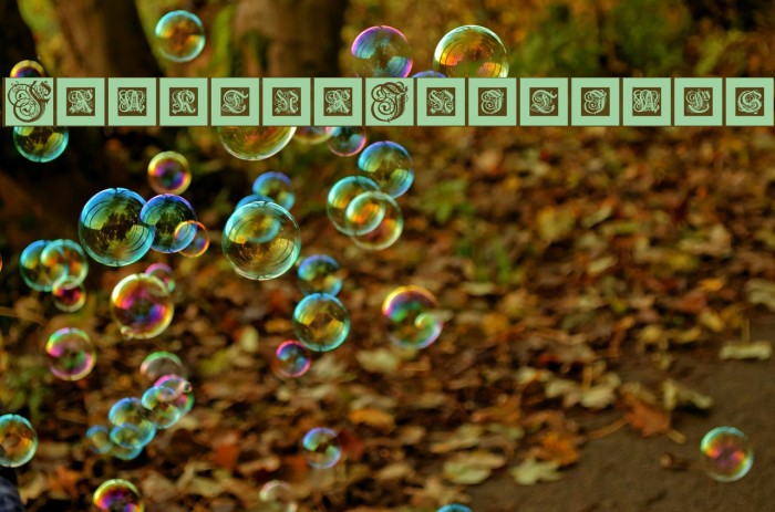 FrakturInitials07 Font examples