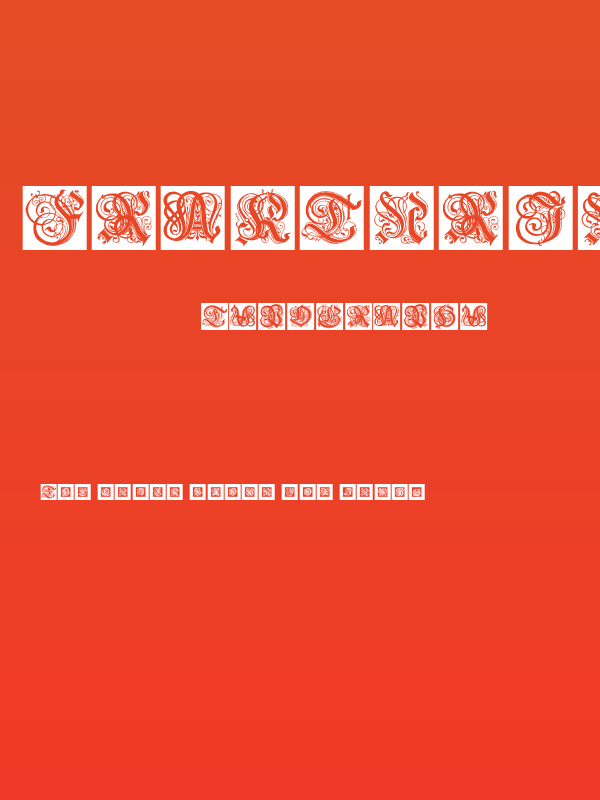 FrakturInitials07 Poster