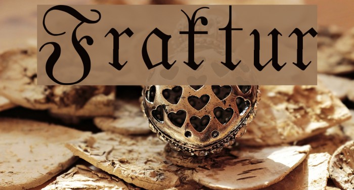 Fraktur Font examples