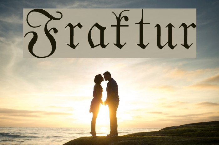 Fraktur Font examples