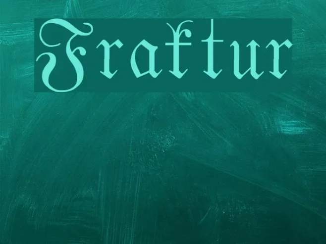 Fraktur Example 3