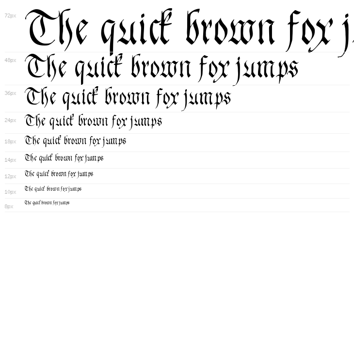 FrakturaFonteria-Slim Waterfall