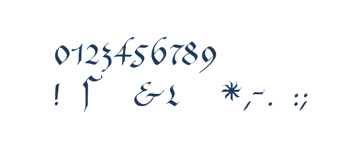 FrakturaFonteria Other Characters