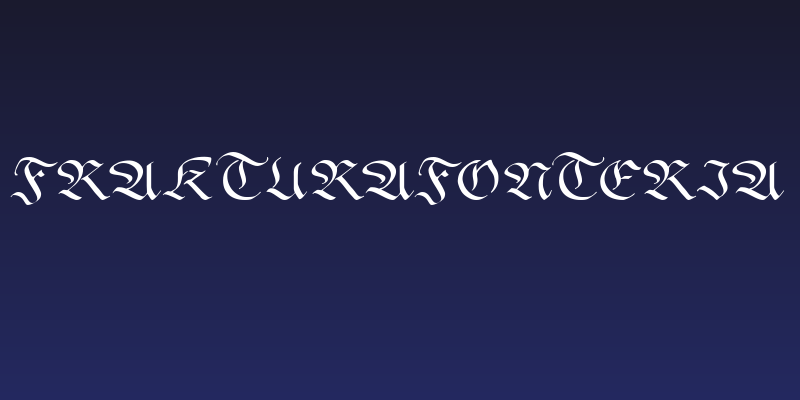 FrakturaFonteria Social Header