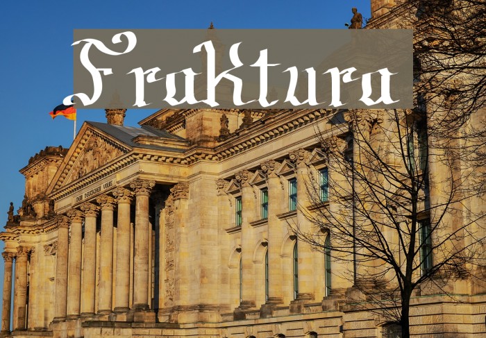 Fraktura Font examples