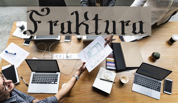 Fraktura Font examples