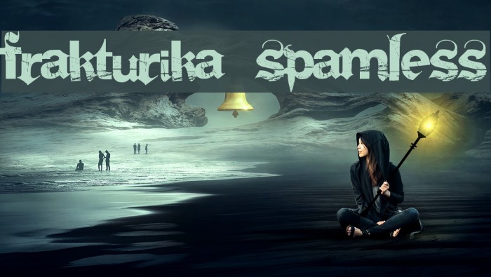 Frakturika Spamless Font examples