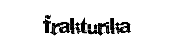 Frakturika  Frei Schriftart Herunterladen