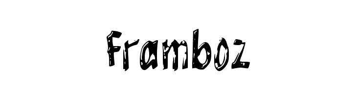 Framboz  baixar fontes gratis