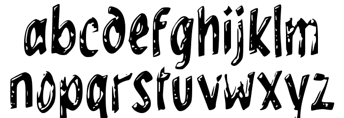 Framboz Font LOWERCASE