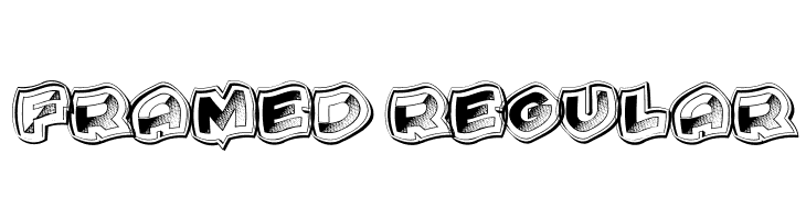 Framed Regular  Fuentes Gratis Descargar