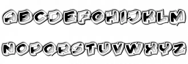 Framed Regular Шрифта ВЕРХНИЙ