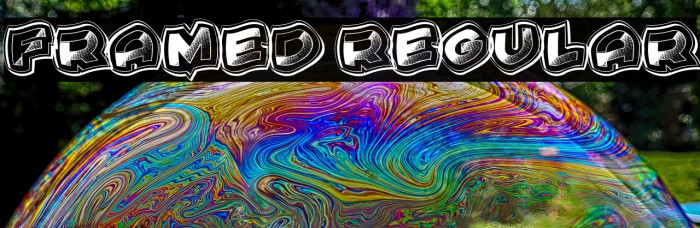 Framed Regular Example 3