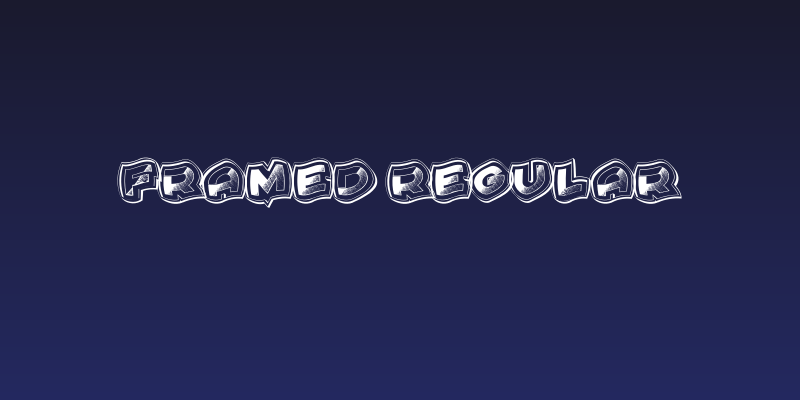 Framed Regular Social Header