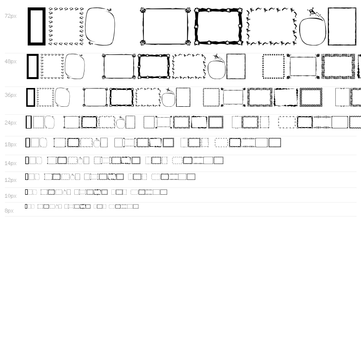 Frames and Backgrounds Waterfall