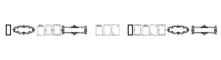 Frames and Headers  font caratteri gratis
