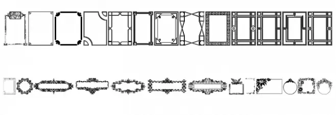 Frames and Headers फ़ॉन्ट लोअरकेस