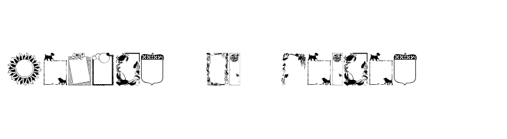 FramesAndBordersIII Font