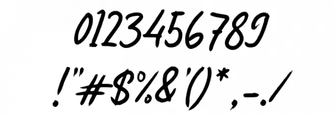 Framish Font OTHER CHARS