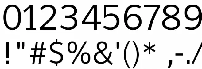 FranKleinBook フォント その他の文字