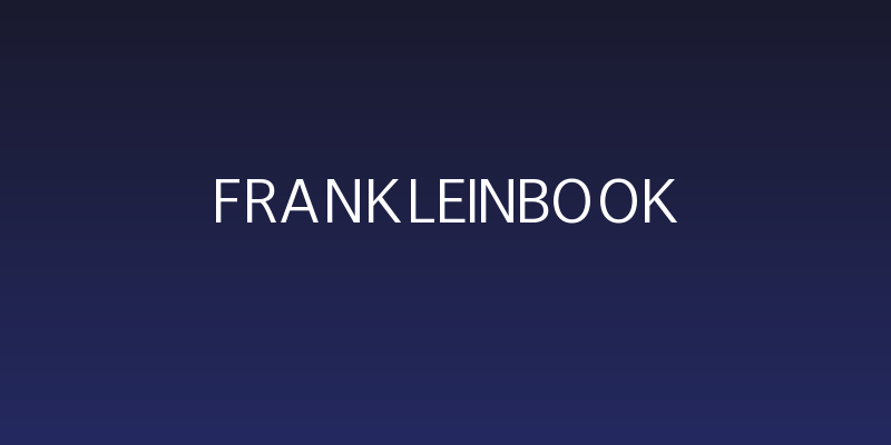 FranKleinBook Social Header