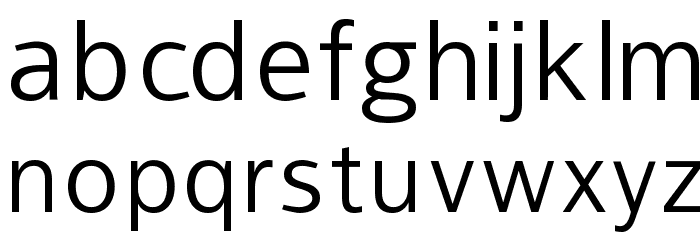 FranKleinBook Font LOWERCASE