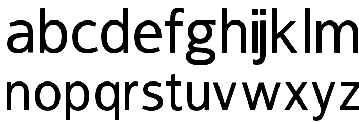 FranKleinMedium Font LOWERCASE