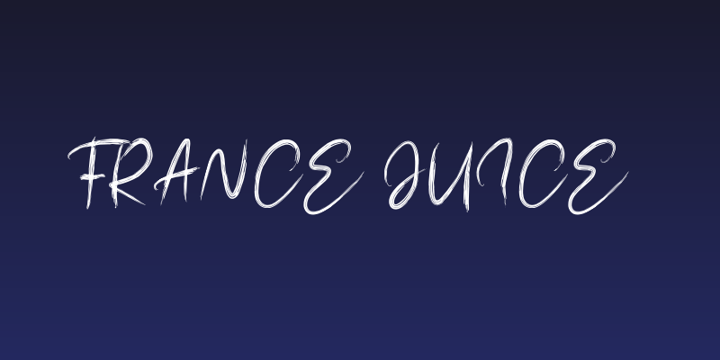 France Juice  Social Header