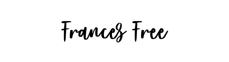 Frances Free  Fuentes Gratis Descargar
