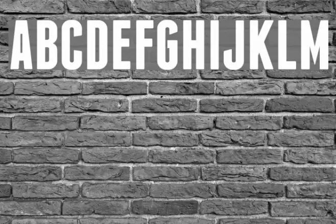 Franchise Bold Font examples