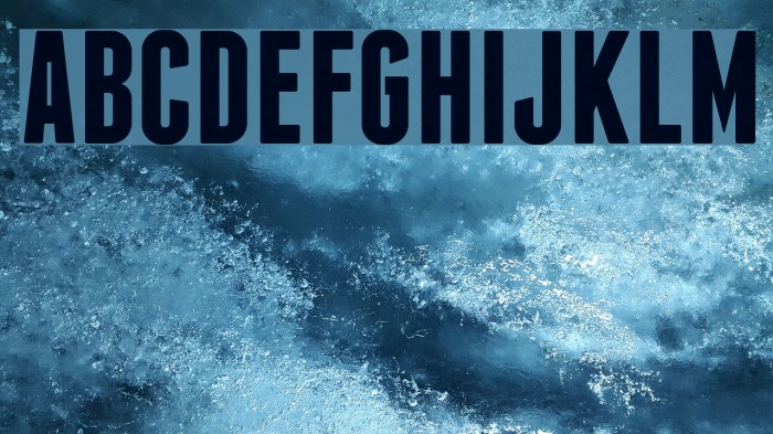 Franchise Bold Font examples