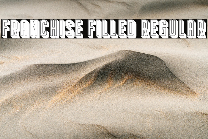 Franchise Filled Regular Example 2