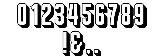 Franchise Regular Font OTHER CHARS