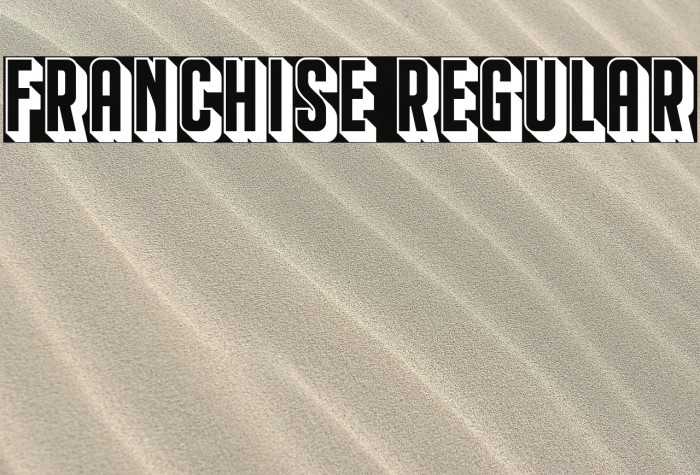 Franchise Regular Example 1