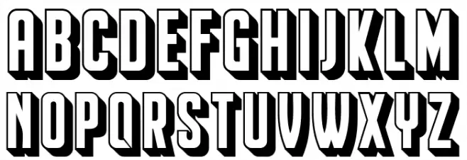 Franchise Regular 字体 小写