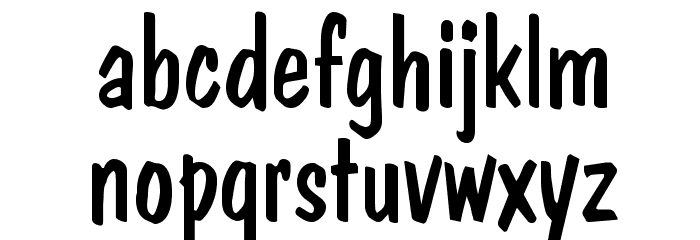 Franciscan Regular Font Litere mici