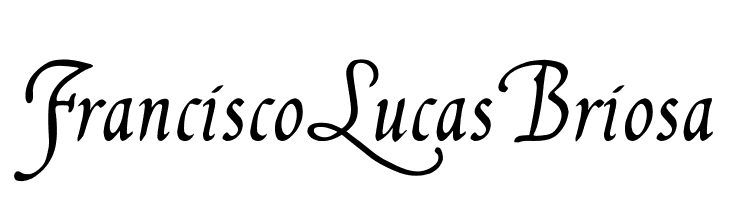 FranciscoLucas Briosa  フリーフォントのダウンロード