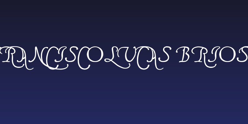 FranciscoLucas Briosa Social Header