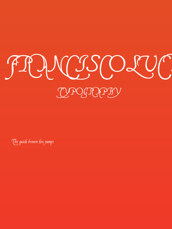 FranciscoLucas Briosa Poster