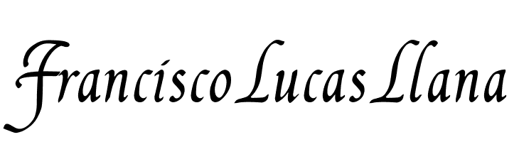 FranciscoLucas Llana  Free Fonts Download