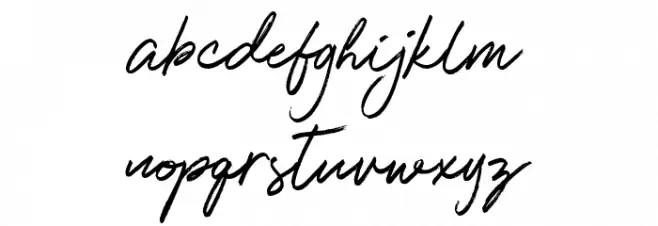 Francisco Font LOWERCASE