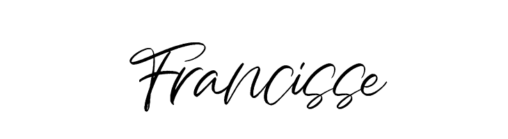 Francisse  font caratteri gratis