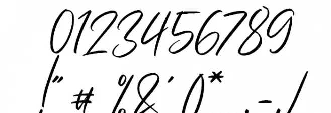 Francisse Font OTHER CHARS