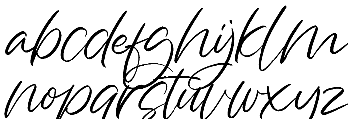 Francisse Font LOWERCASE