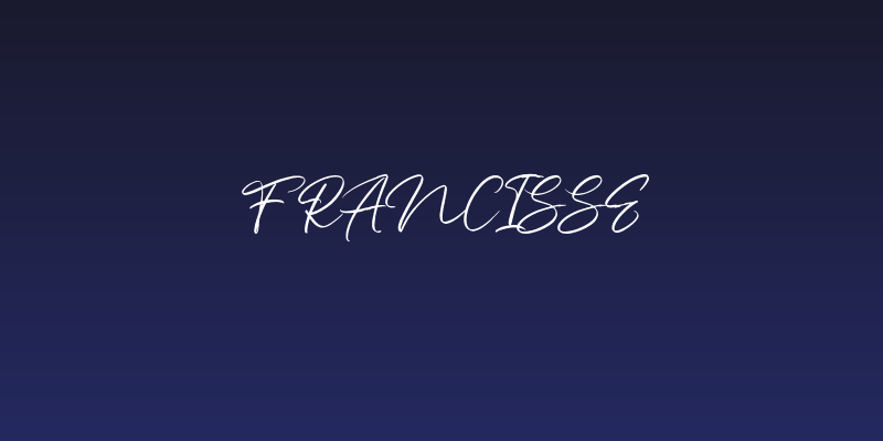 Francisse Social Header