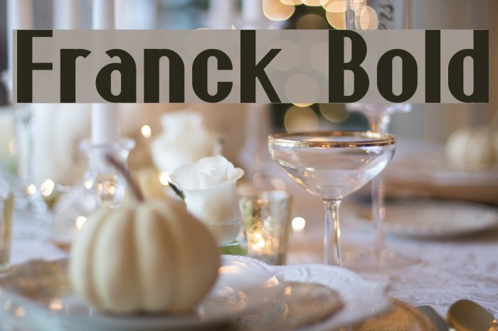 Franck Bold Example 3