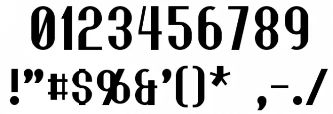 Franck Font OTHER CHARS